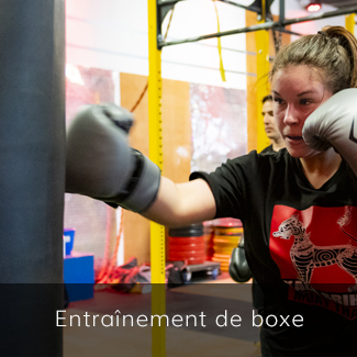 Entraînement de boxe